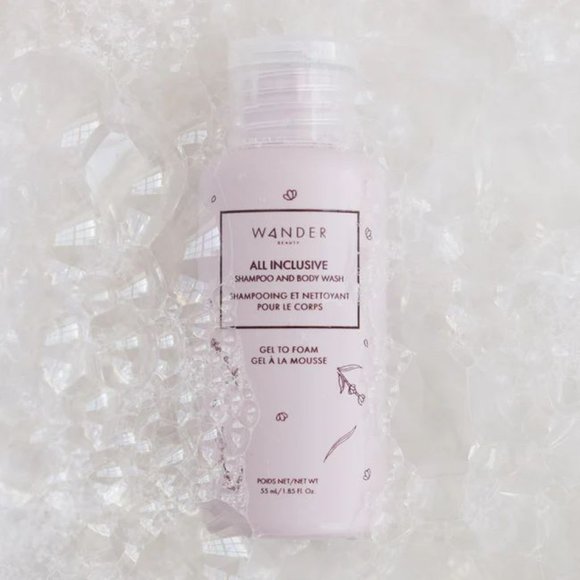 Wander Beauty All Inclusive Shampoo Body Wash - 2 set | Travel Size Mini Bundle - Picture 3 of 4